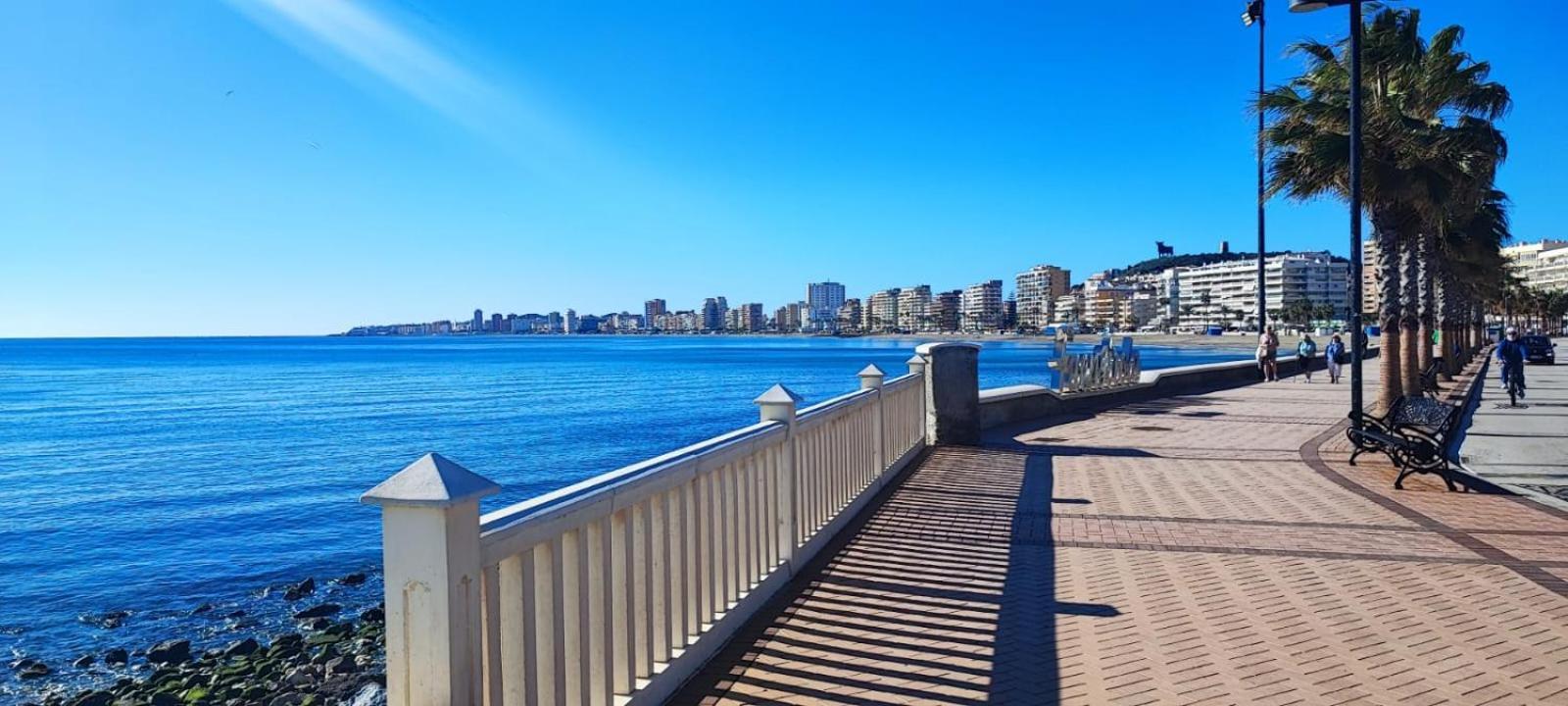 Primera Linea De Playa Benalmadena La Perla Playa Paraiso المظهر الخارجي الصورة